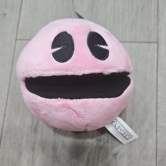 Pink Pac-Man Stuff Animal - Picture 4 of 6